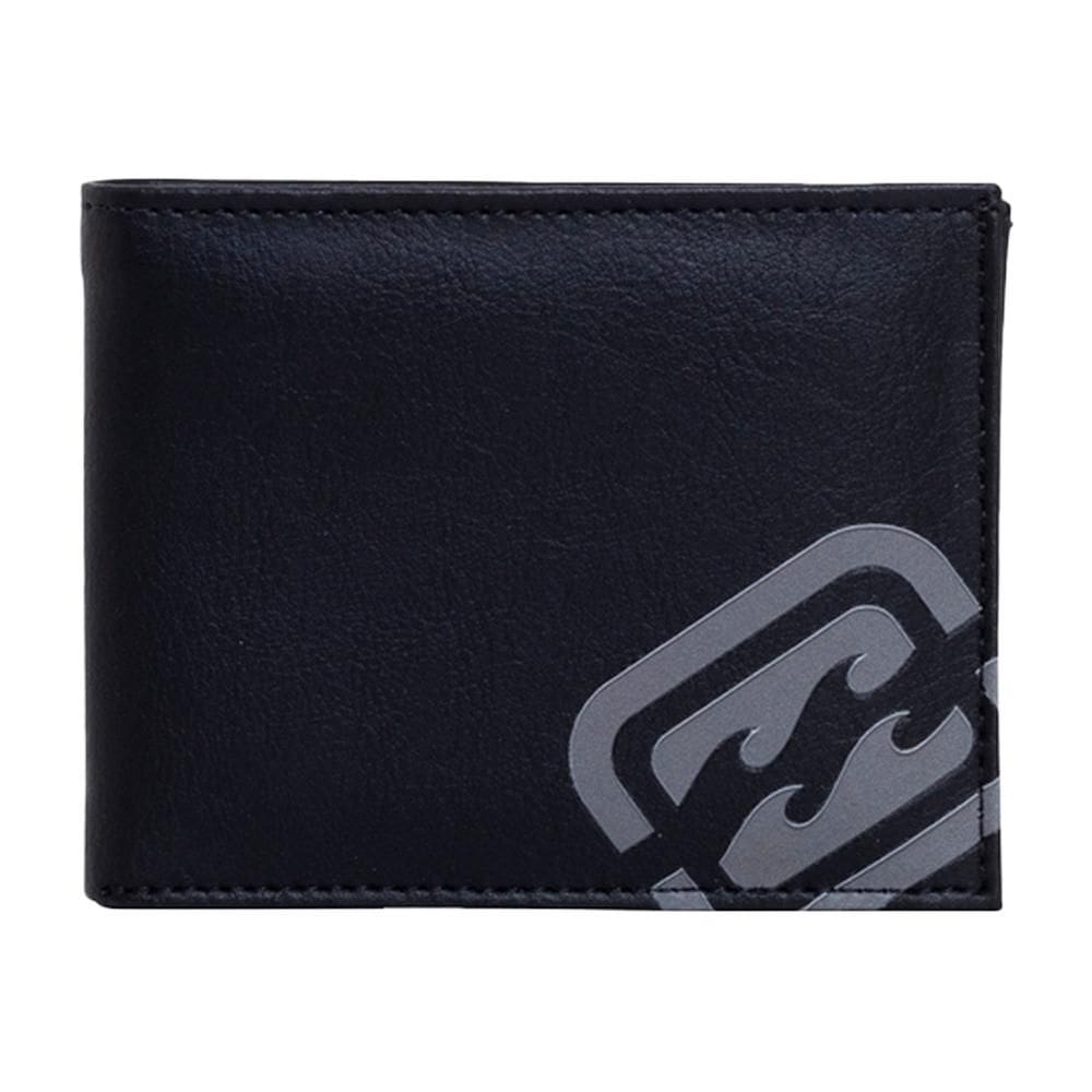 Carteira Billabong Slim Bracket Wave SM25 Preto
