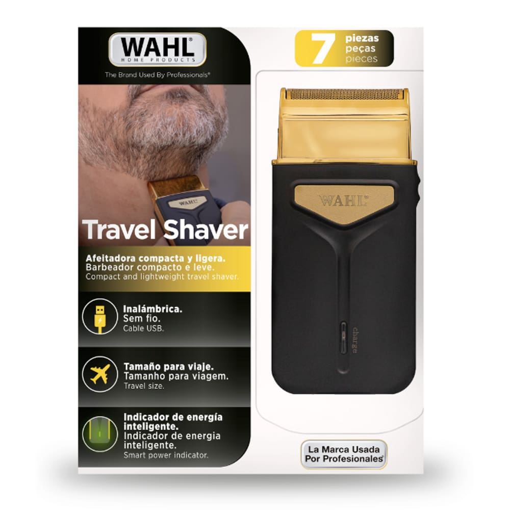 Barbeador travel shaver