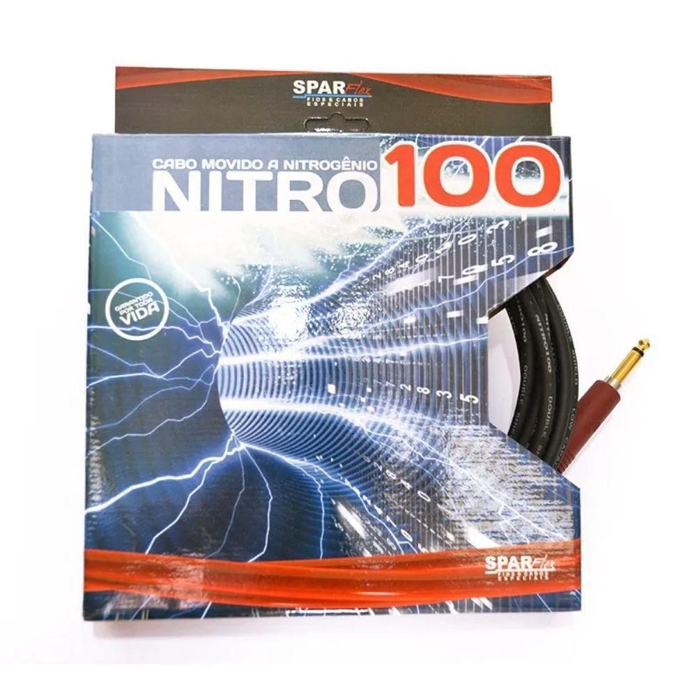 Cabo Teclado Sparflex Nitro 100 7 Metros Preto 538195010f