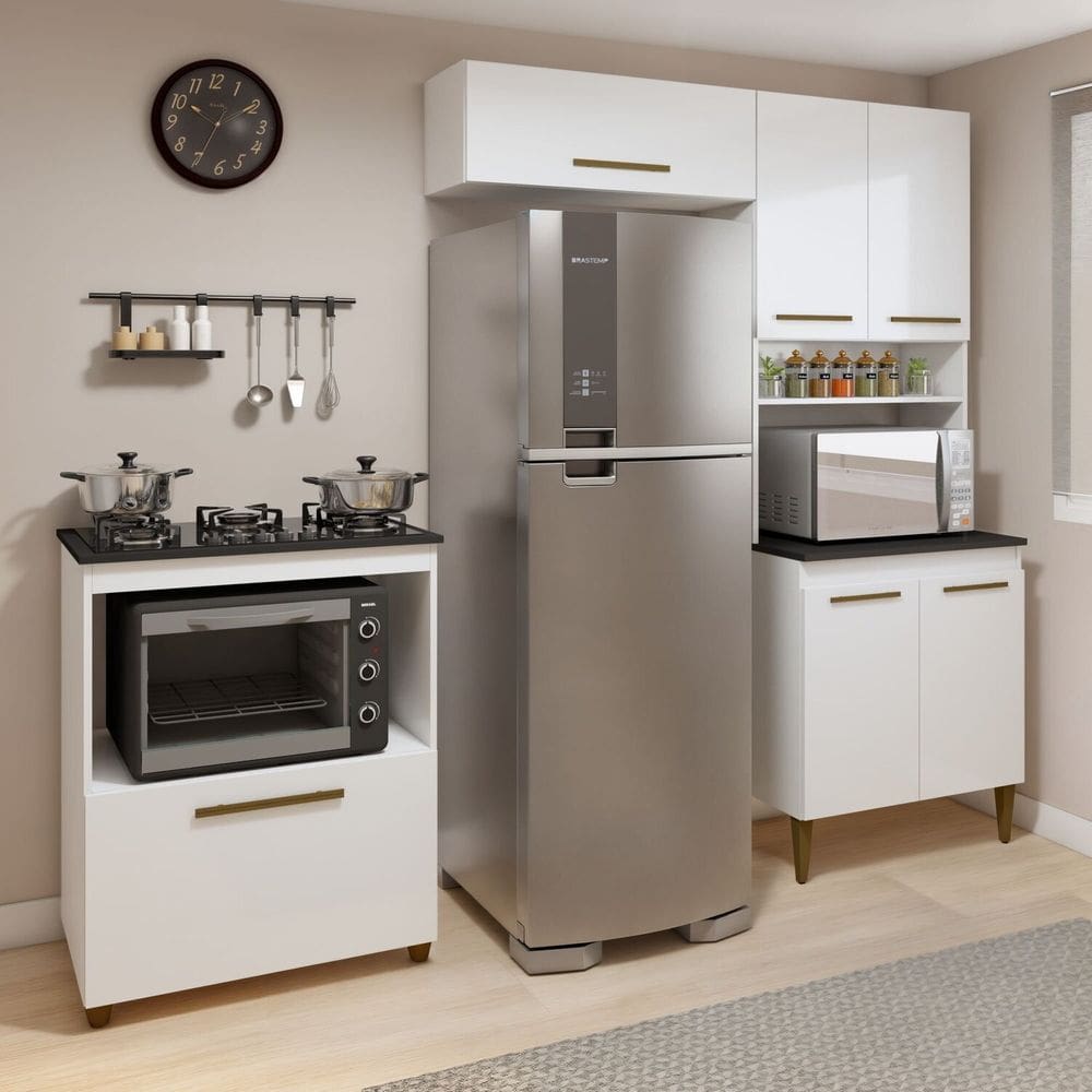 Cozinha Completa 6 Portas Blumenau Branco