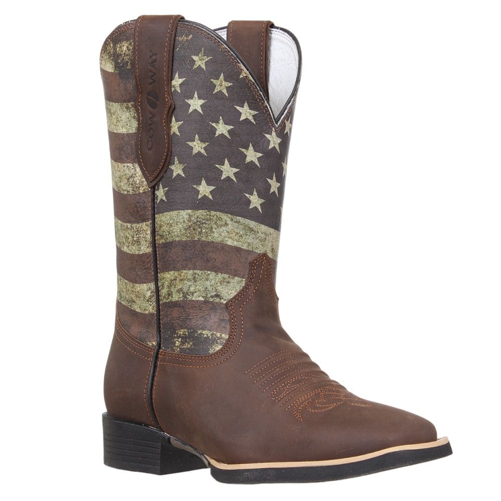 Bota Masculina Bico Quadrado Terra Cow Way 36857