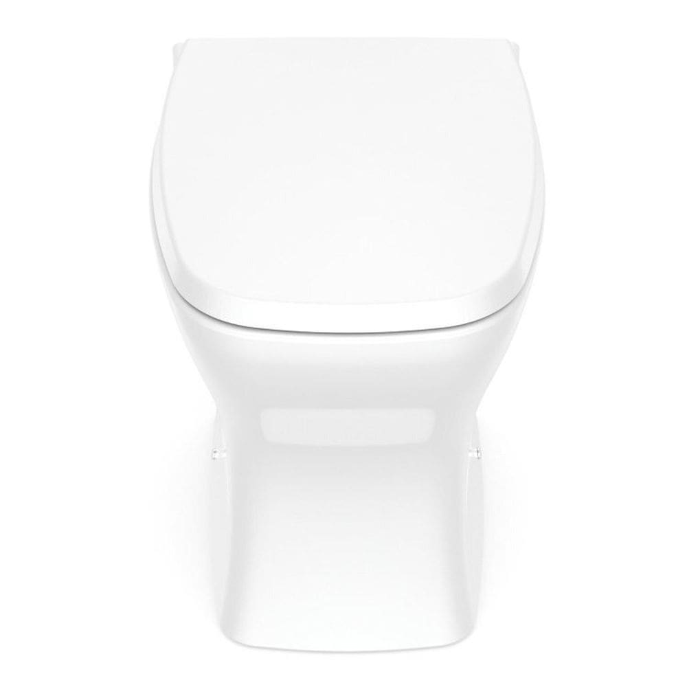 Kit 5 Vaso Sanitários Rimless com Assento Pp Softclose Vip Celite Branco Brilho
