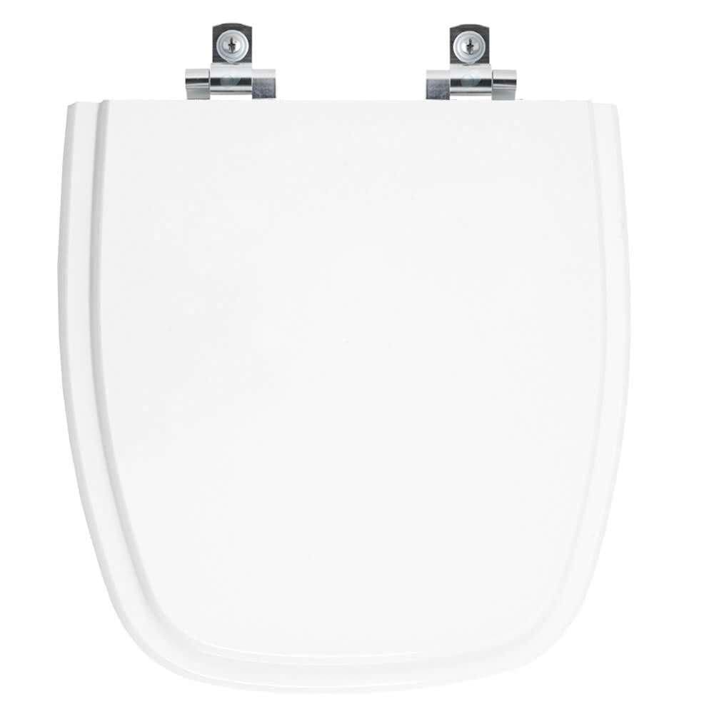 Assento Sanitário com Amortecedor Versa Branco para vaso Agnest