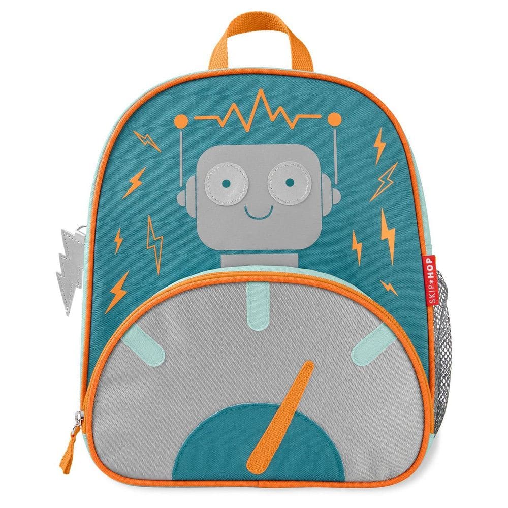 Mochila Infantil Robô Spark Style Skip Hop Facil de Limpar e Encantadora