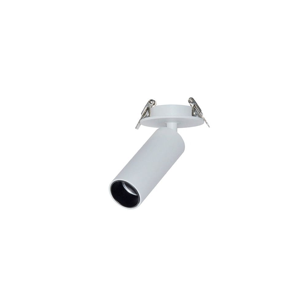 Spot Direcionável de Embutir Nordecor Kona Canopla Redonda Led Alto IRC 97 3W Bivolt