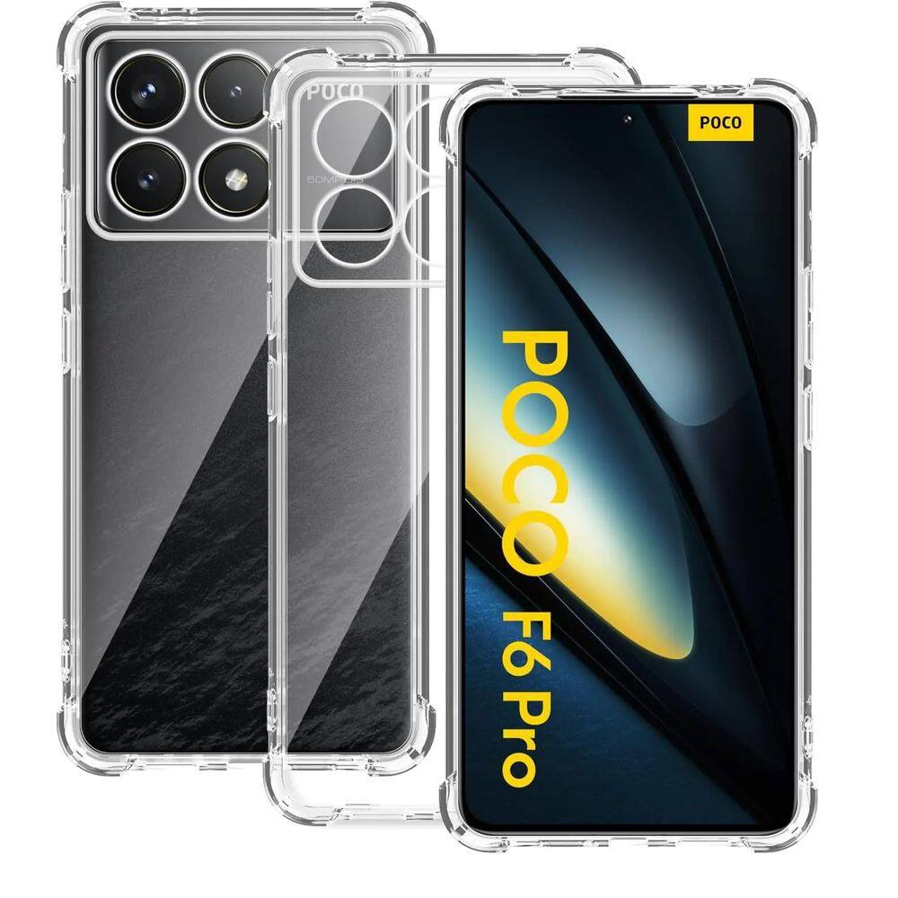 Capa Capinha Antishock Reforçada Compatível Pooco F6 Pro 5G
