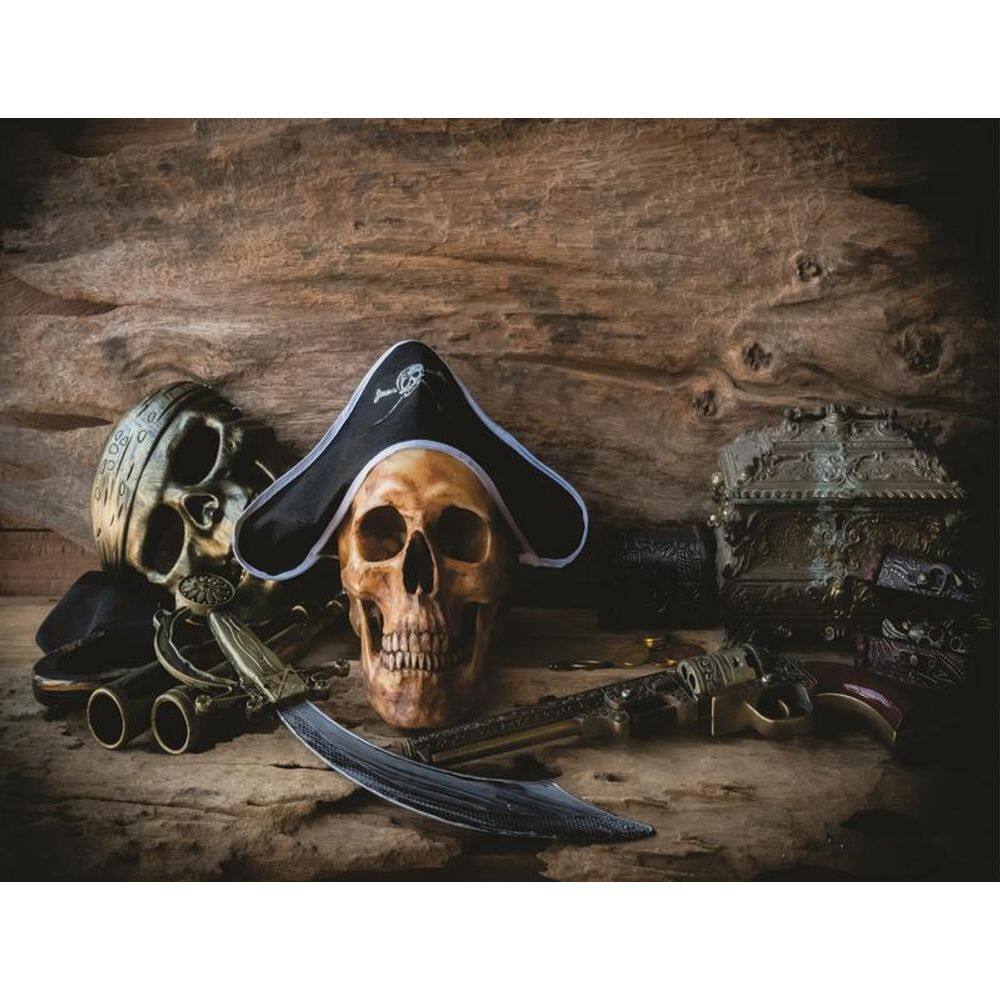 Fundo Fotográfico Em Tecido Pirata Espada 2,60X1,50