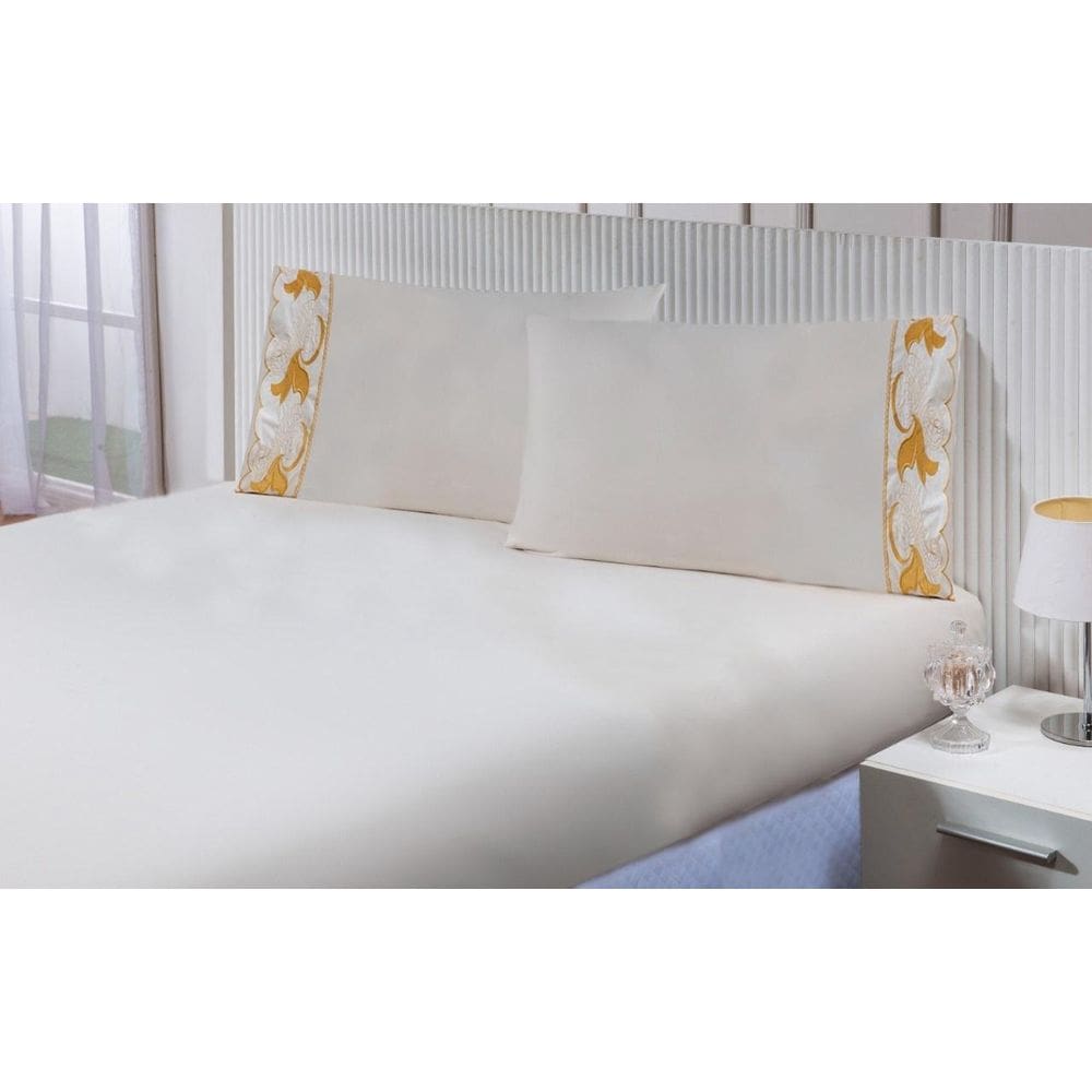 Jogo Lençol Casal Padrão 1,88Mx1,38Mx30Cm 3 Peças 180 Fios