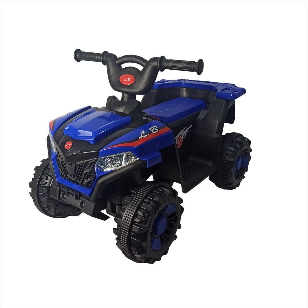 Carrinho Elétrico Infantil Quadriciclo Azul Passeio Bateria