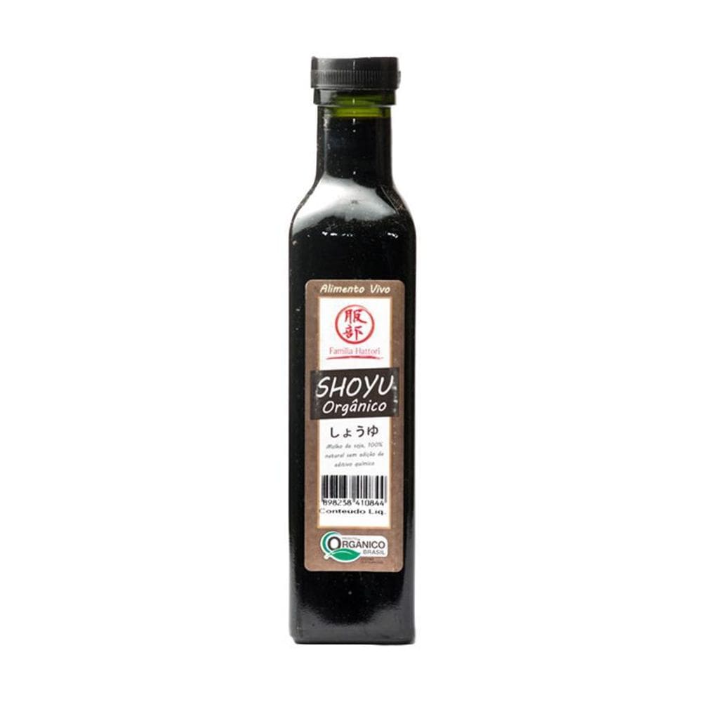 Shoyu De Soja Orgânico Família Hattori 250Ml