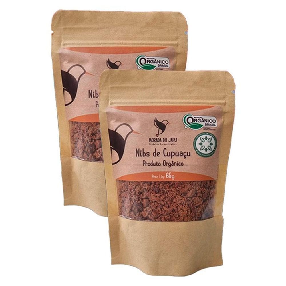 Kit 2X: Nibs De Cupuaçu Orgânico Morada Do Japu 65G