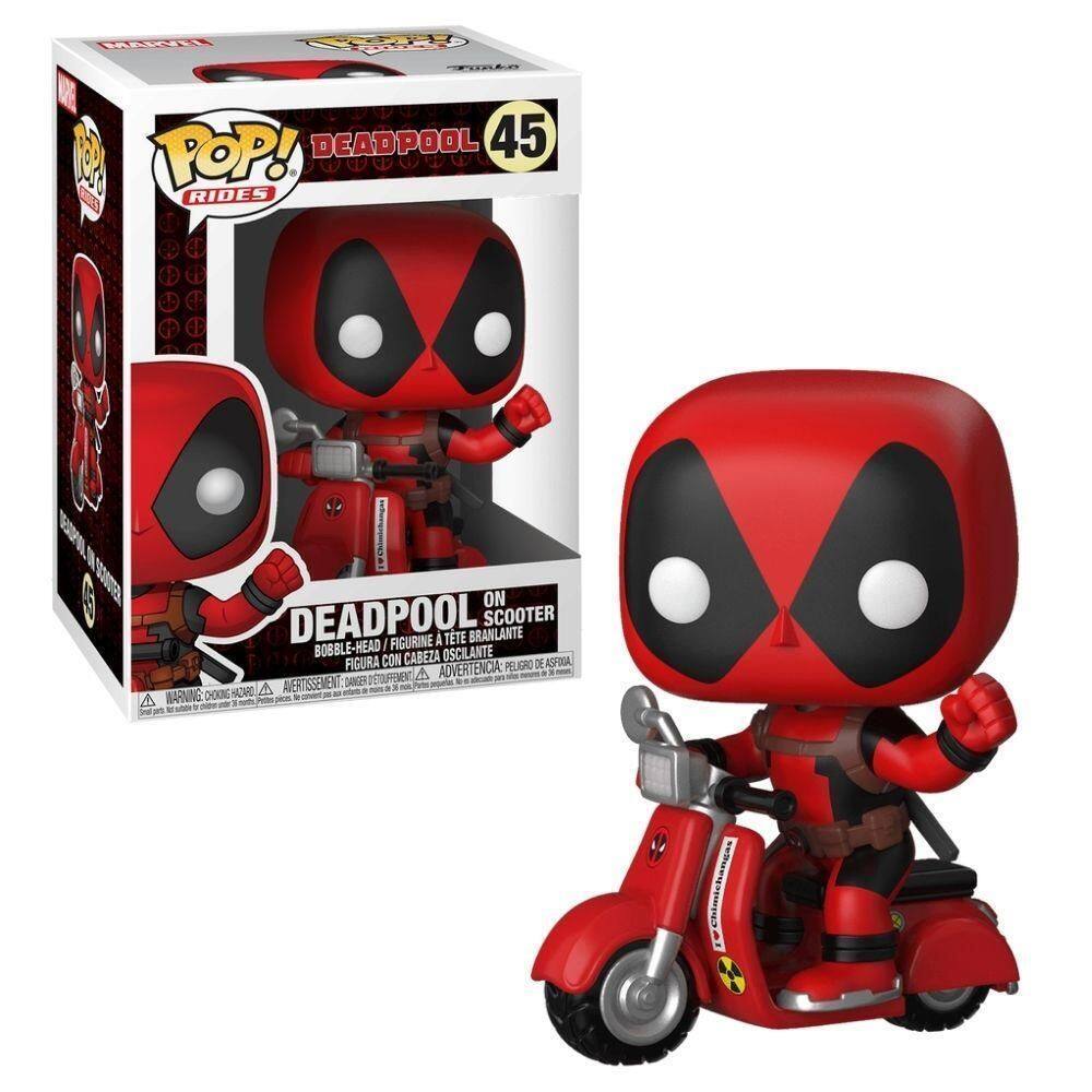 Boneco Funko Pop Rides - Deadpool - Deadpool & Scooter