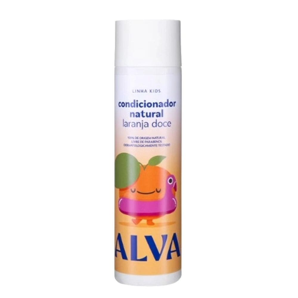 Condicionador Vegano Infantil Laranja Doce E Baunilha Alva