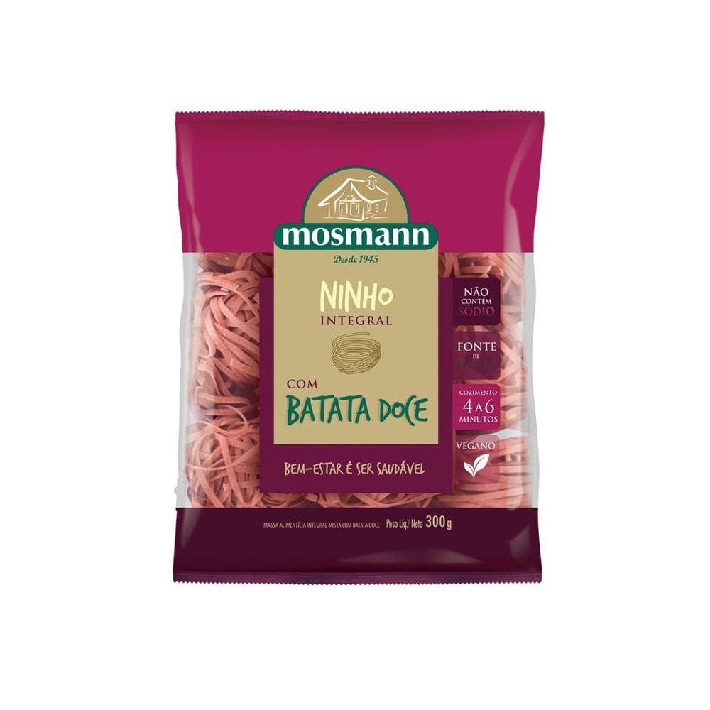 Macarrão Ninho Integral Com Quinoa Mosmann 300G