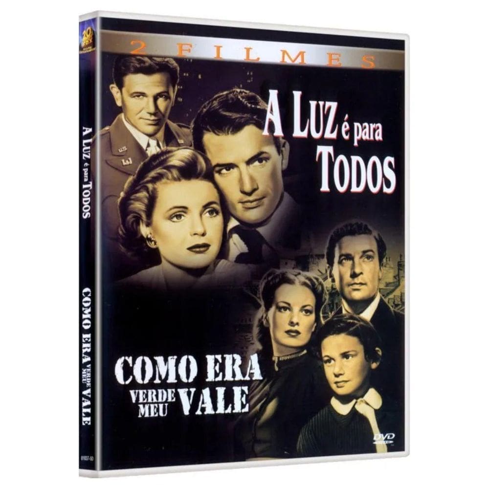 2 Filmes - A Luz É Para Todos + Como Era Verde Meu Vale Dvd