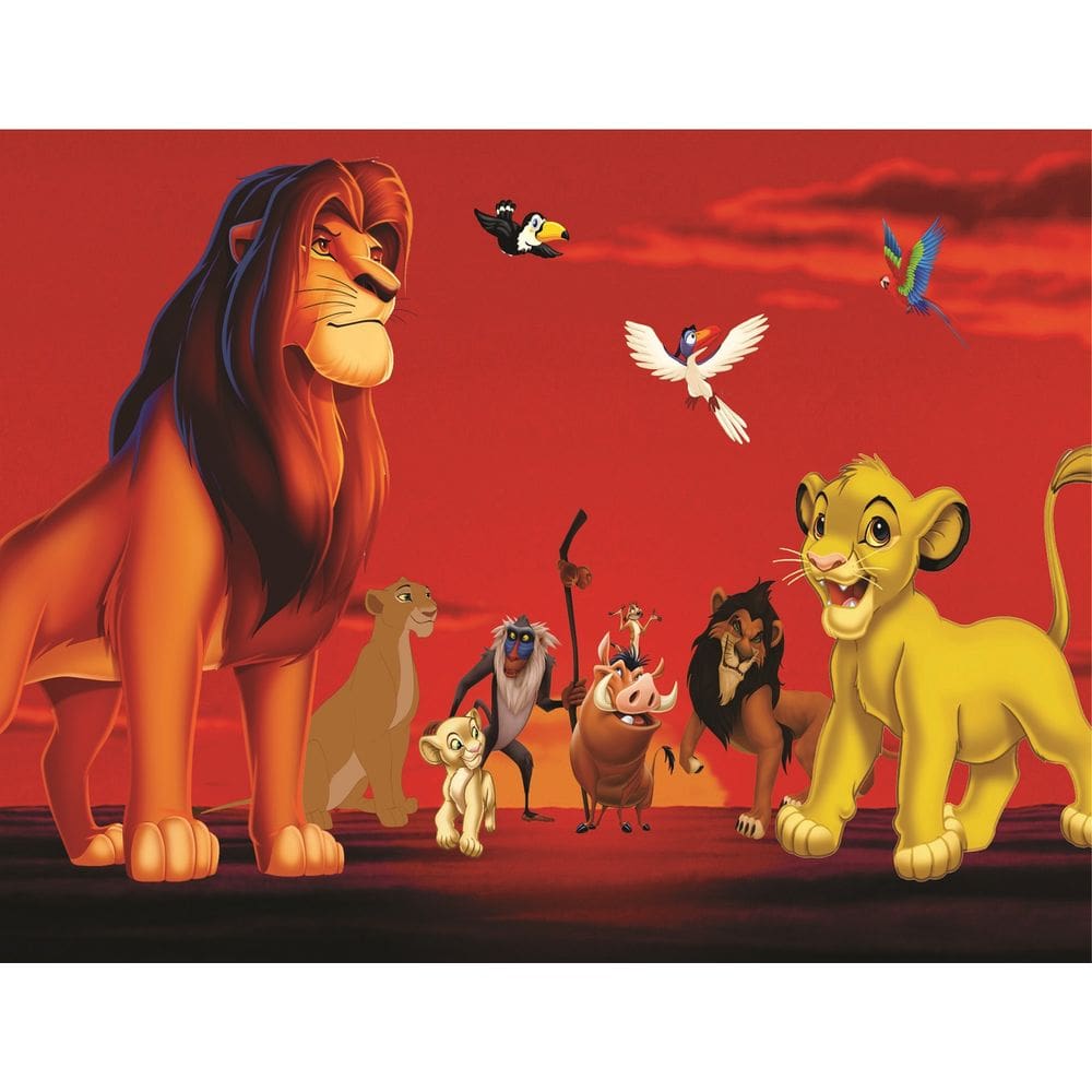 Fundo Fotográfico Em Tecido Rei Leão 2,80X1,50