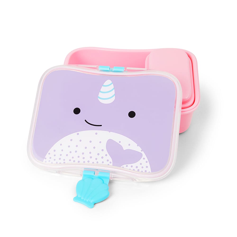 Kit Lanche Baleia Narval Zoo Skip Hop de Alta Qualidade e Seguro
