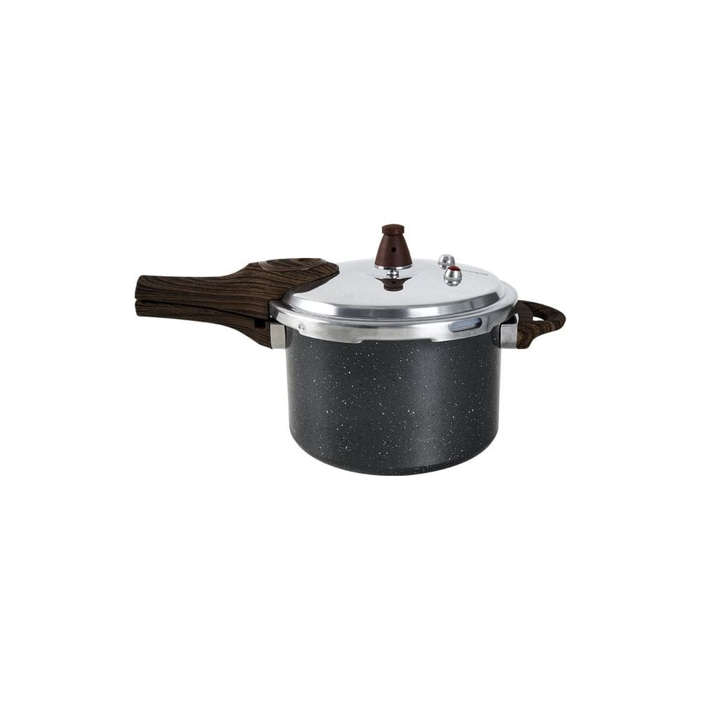Panela de Pressão Brinox revestimento antiaderente cerâmico e fundo de indução Ceramic Life Pressure 4,2L Ø20cm Granito