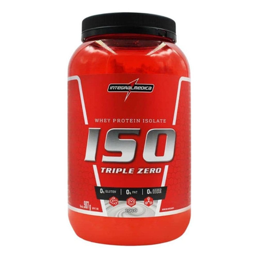 Iso Triple Zero Whey Protein isolado (907g) Integralmedica