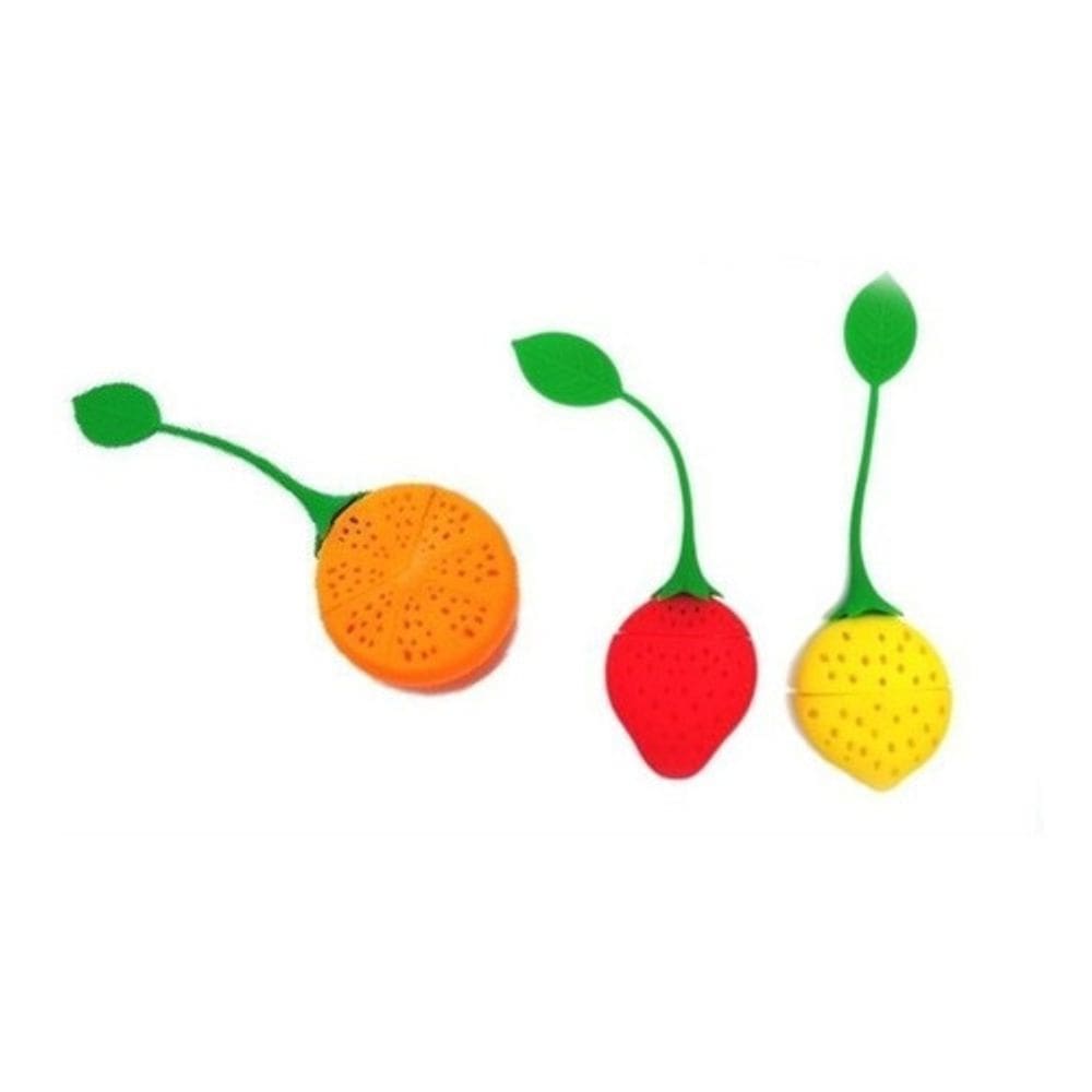 Infusor de Fruta Silicone Chá Diversos Modelos