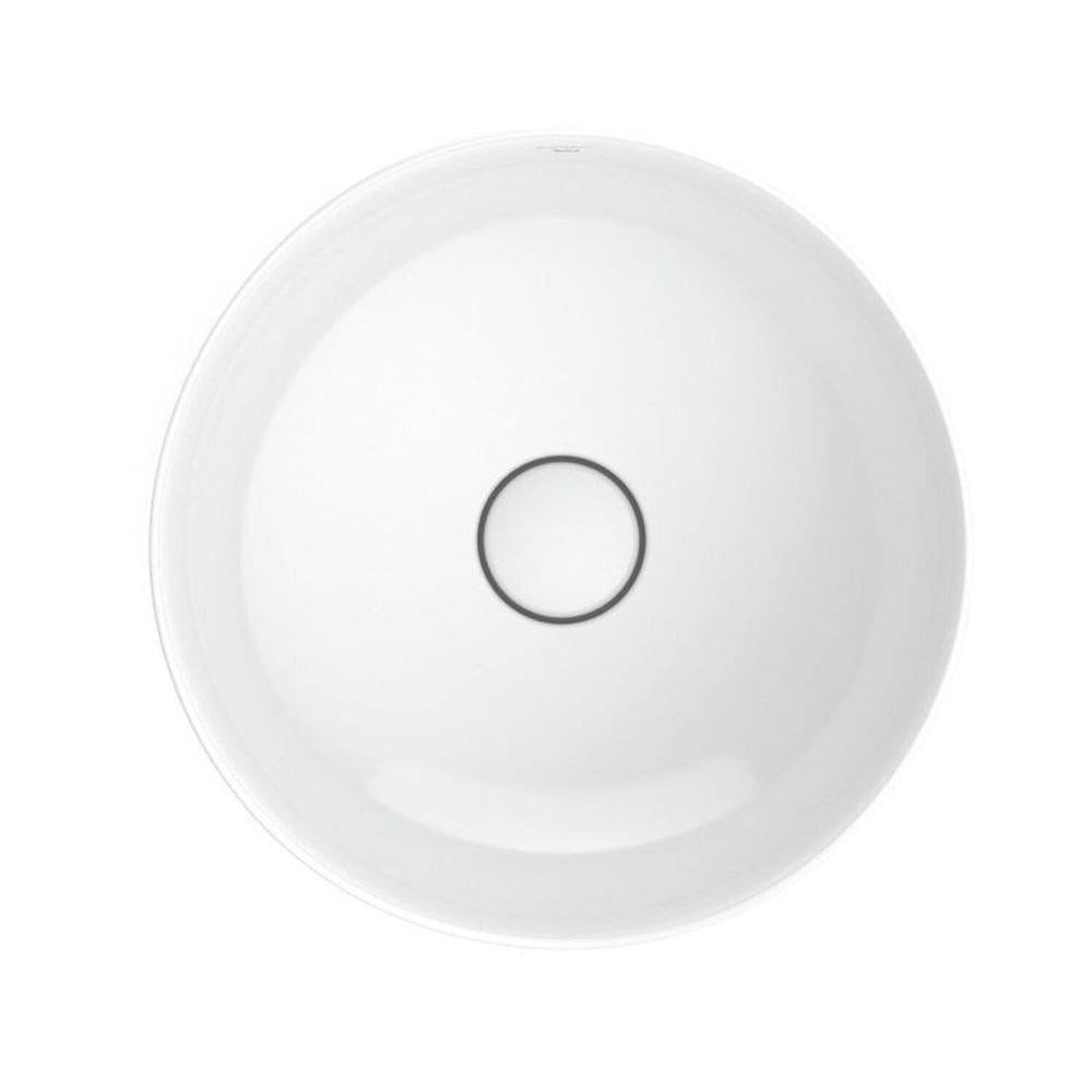 Kit 3 Cubas de Apoio 37,5x37,5cm Ruy Ohtake Roca Branco
