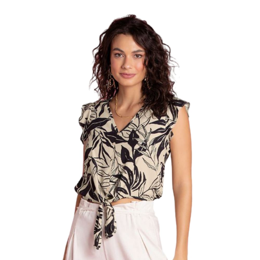 Blusa Feminina Cavada Estampa Floral
