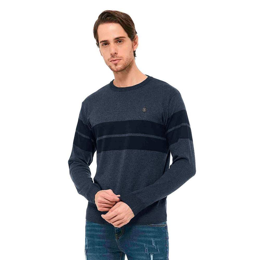 Suéter Masculino Red Nose Tricot Faixas