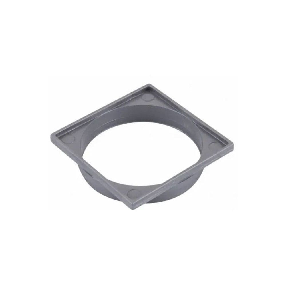 Porta Grelha Ralo Redondo Suporte Caxilho Cinza 150mm Tigre