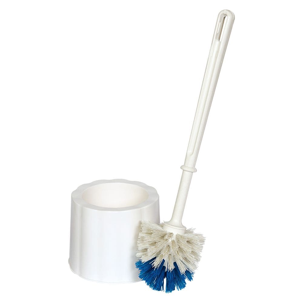 Escova Sanitária Branco Simples Limpa Vaso Toq Sanit Plus