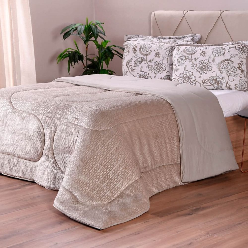 Cobertor Casal Dupla Face Plush Duetto