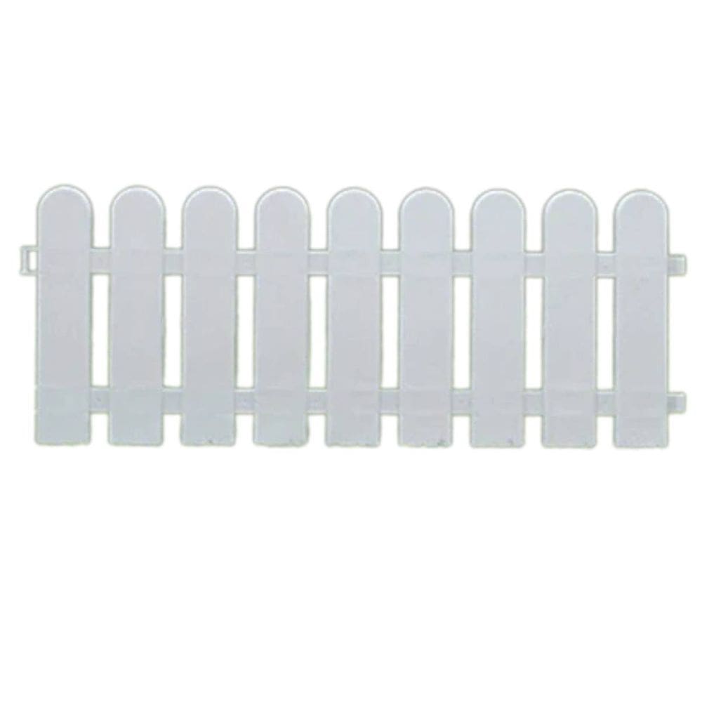 Cerquinha Plástica para Piso (60X20cm) Branca TOP GARDEN