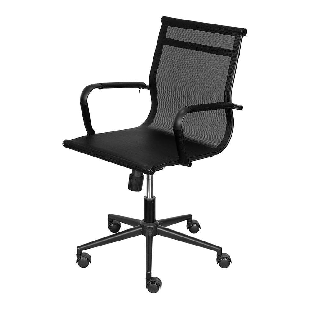 Cadeira de Escritório Noruega Baixa - Preto