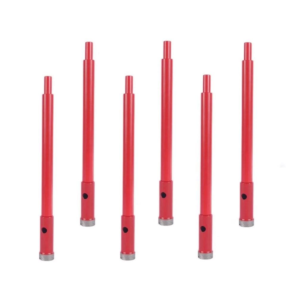 Kit 6 Serra Copo Diamantada Haste Furadeira 19Mm Diametalic