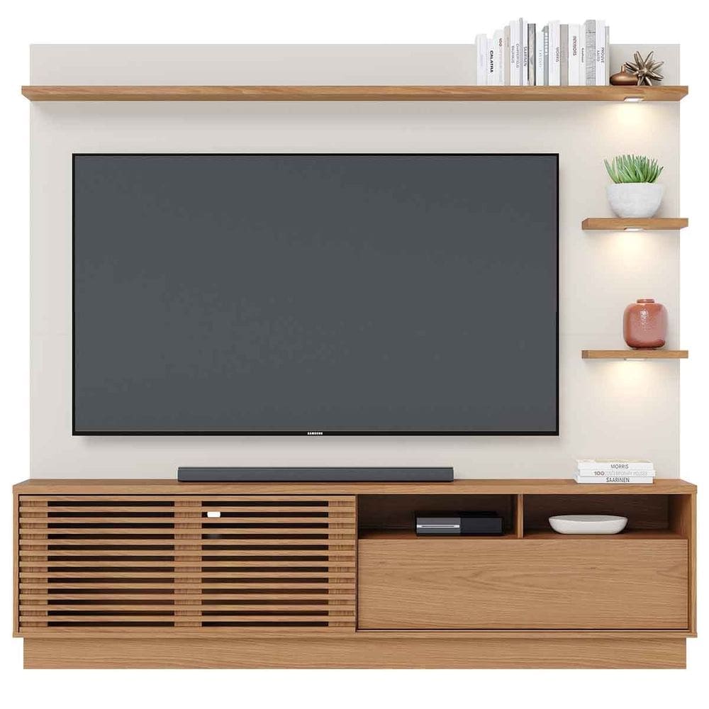 Painel Home Theater Conquista 1 Porta 70" Polegadas