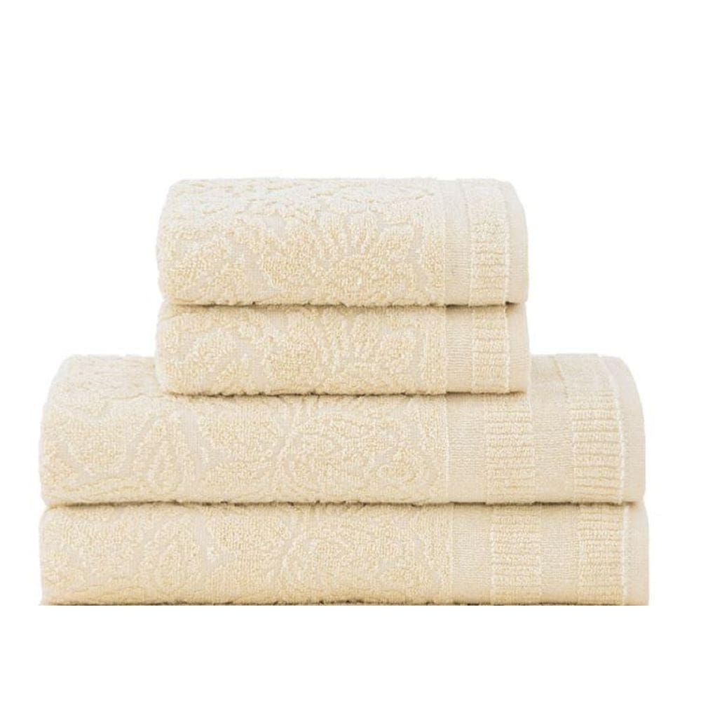 Kit 2 Toalhas Banho +2 Rosto Botanique Extra Soft Buddemeyer