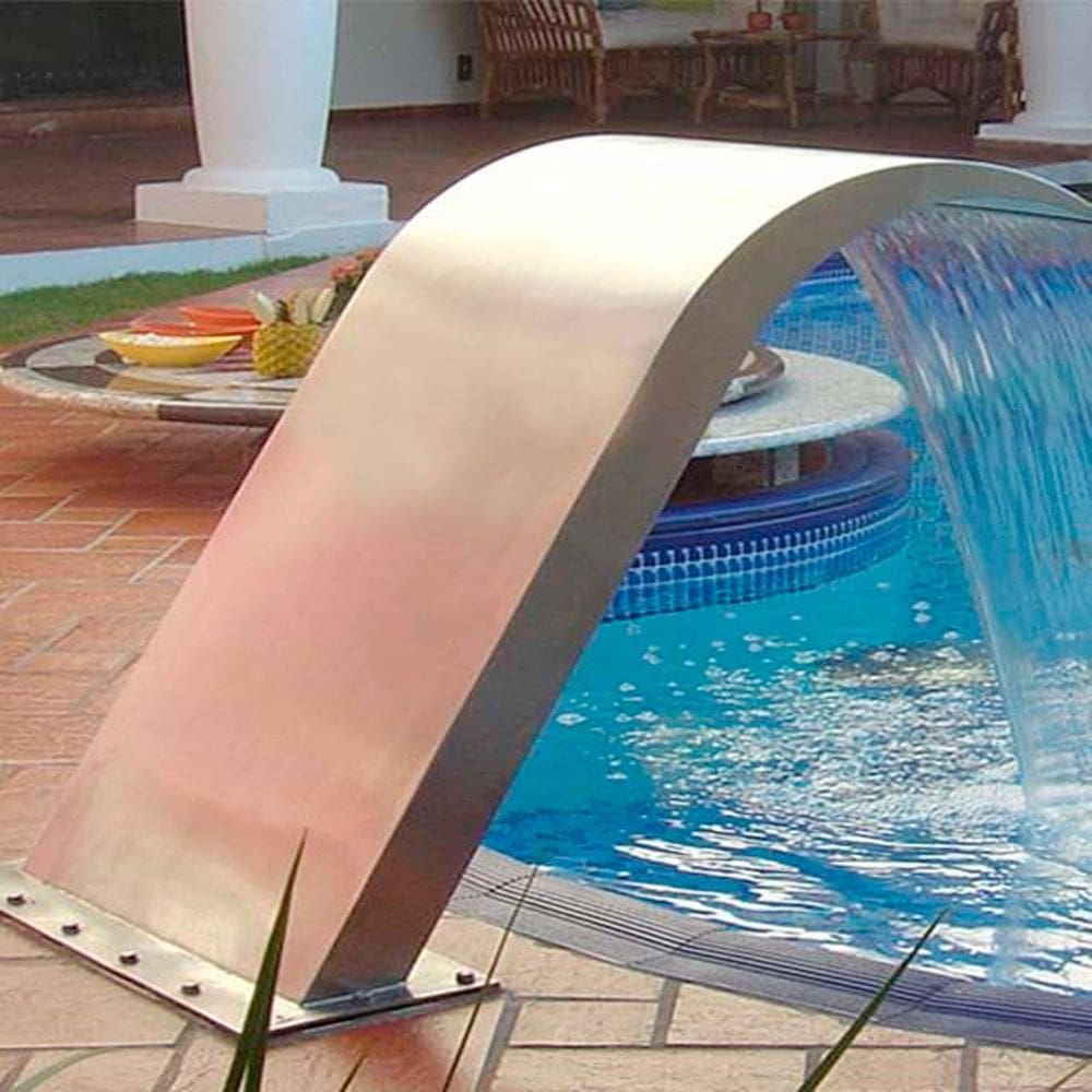 Cascata para Piscina em Aço Inox Iguaçu - Sodramar