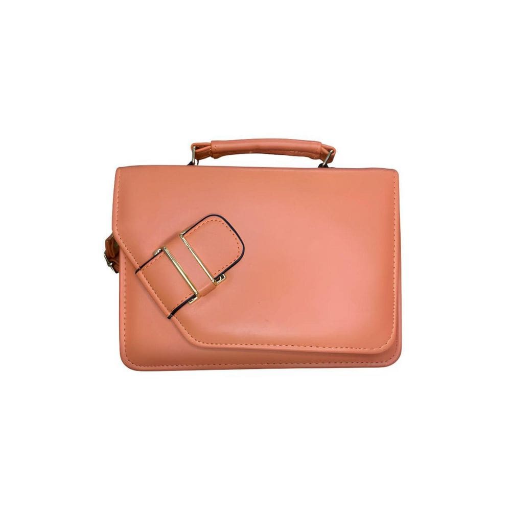 Bolsa Feminina De Mão E Transversal Anna 2062 - Laranja