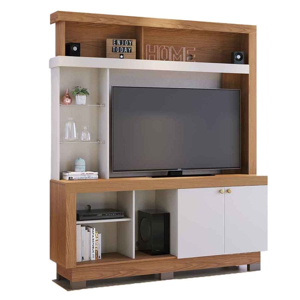 Estante Home TV até 50" Polegadas 2 Portas Vanessa