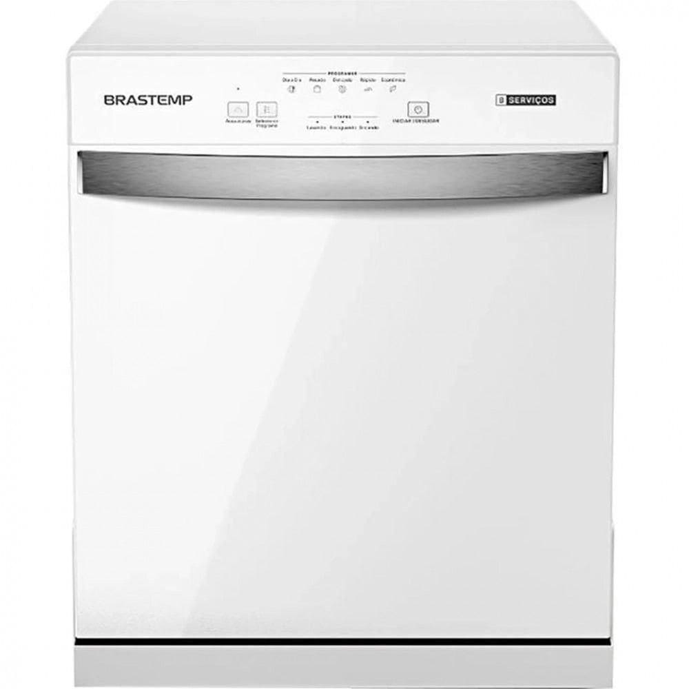 Lava Louça Brastemp 8 Serviços 5 Programas De Lavagem BLF08B Branco 220V