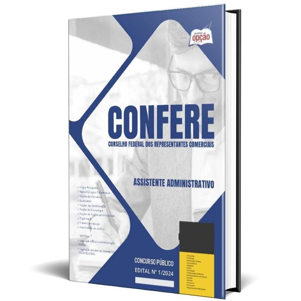 Apostila Confere 2024 - Assistente Administrativo