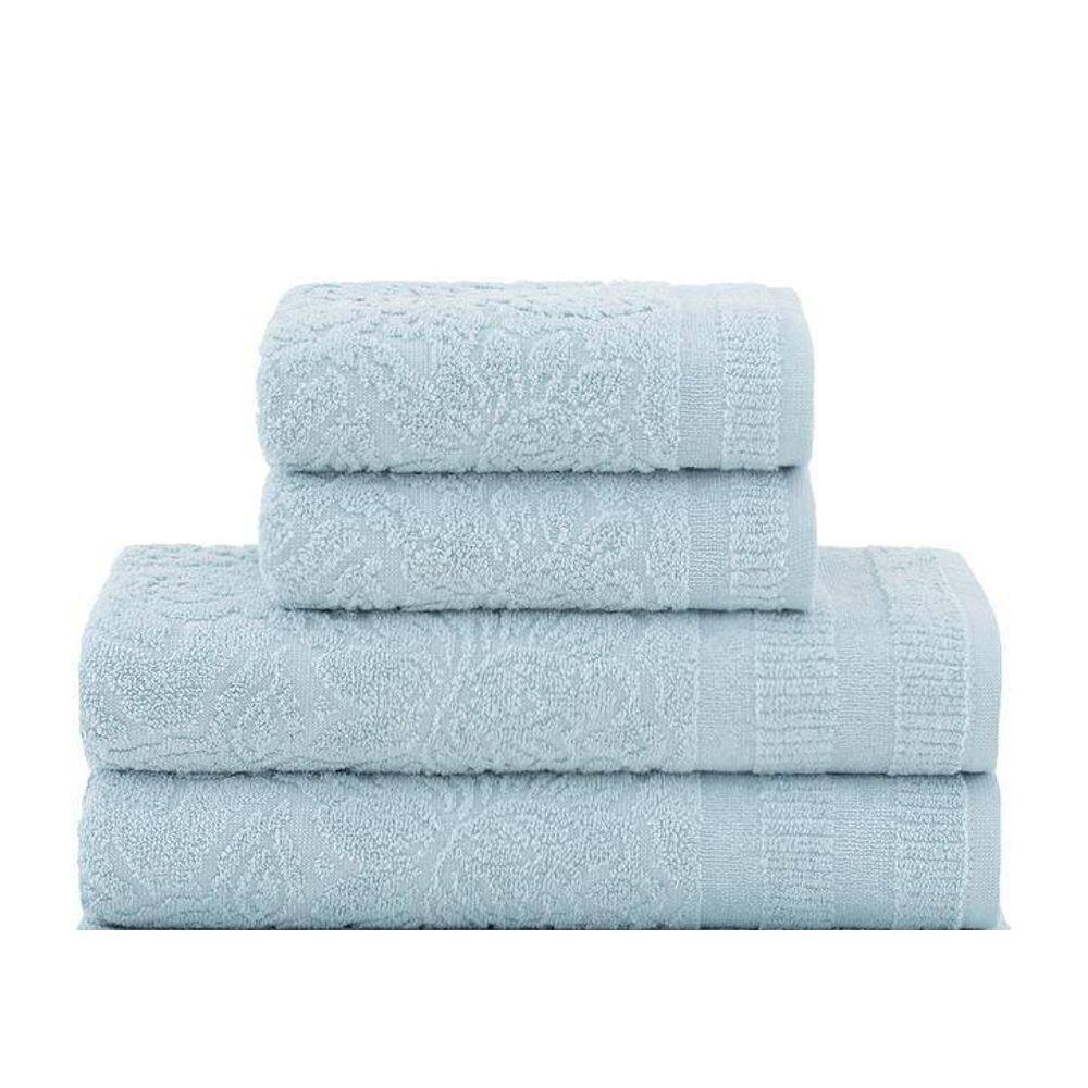 Kit 2 Toalhas Banho +2 Rosto Botanique Extra Soft Buddemeyer