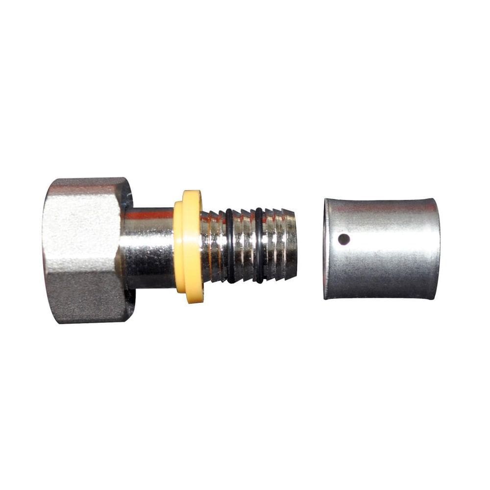 Conexão Fixa Fêmea 1/2`` Gás 16Mm Pex Multicamadas Astra