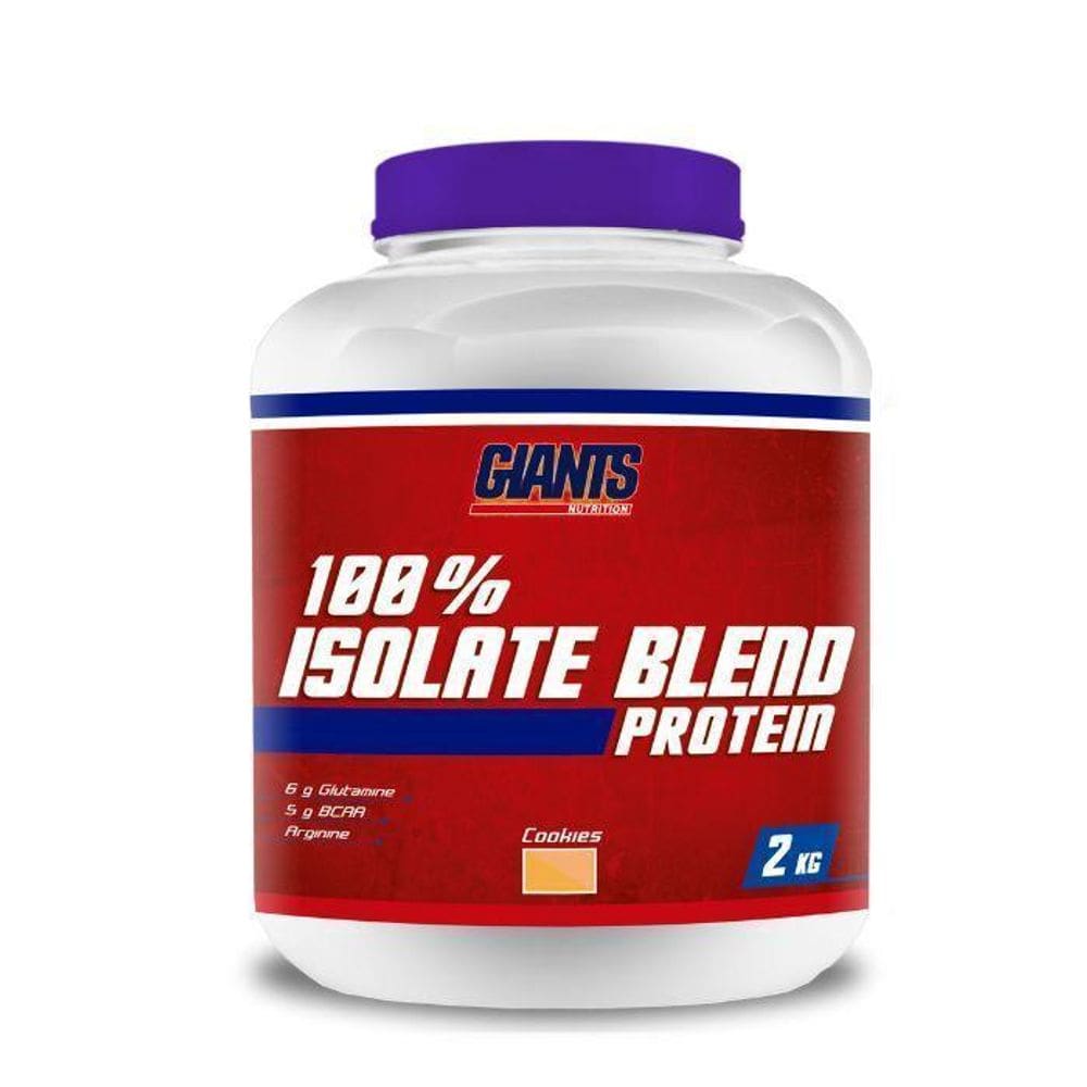 100% Isolate Blend Protein 2Kg Novo Cookies Giants Nutrition
