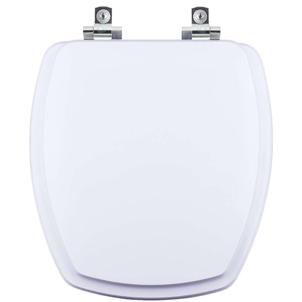 Assento Sanitário com Amortecedor Perola Branco para vaso Pettra