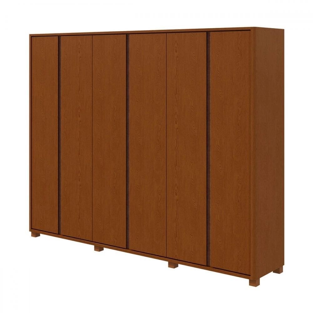 Guarda-Roupa Lopas Leder 6 Portas 6 Gavetas
