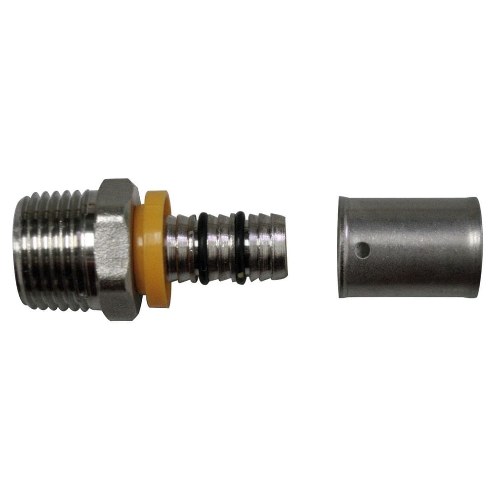 Conexão Rosca Móvel 1/2`` p/ Gás 16mm Pex Multicamadas Astra