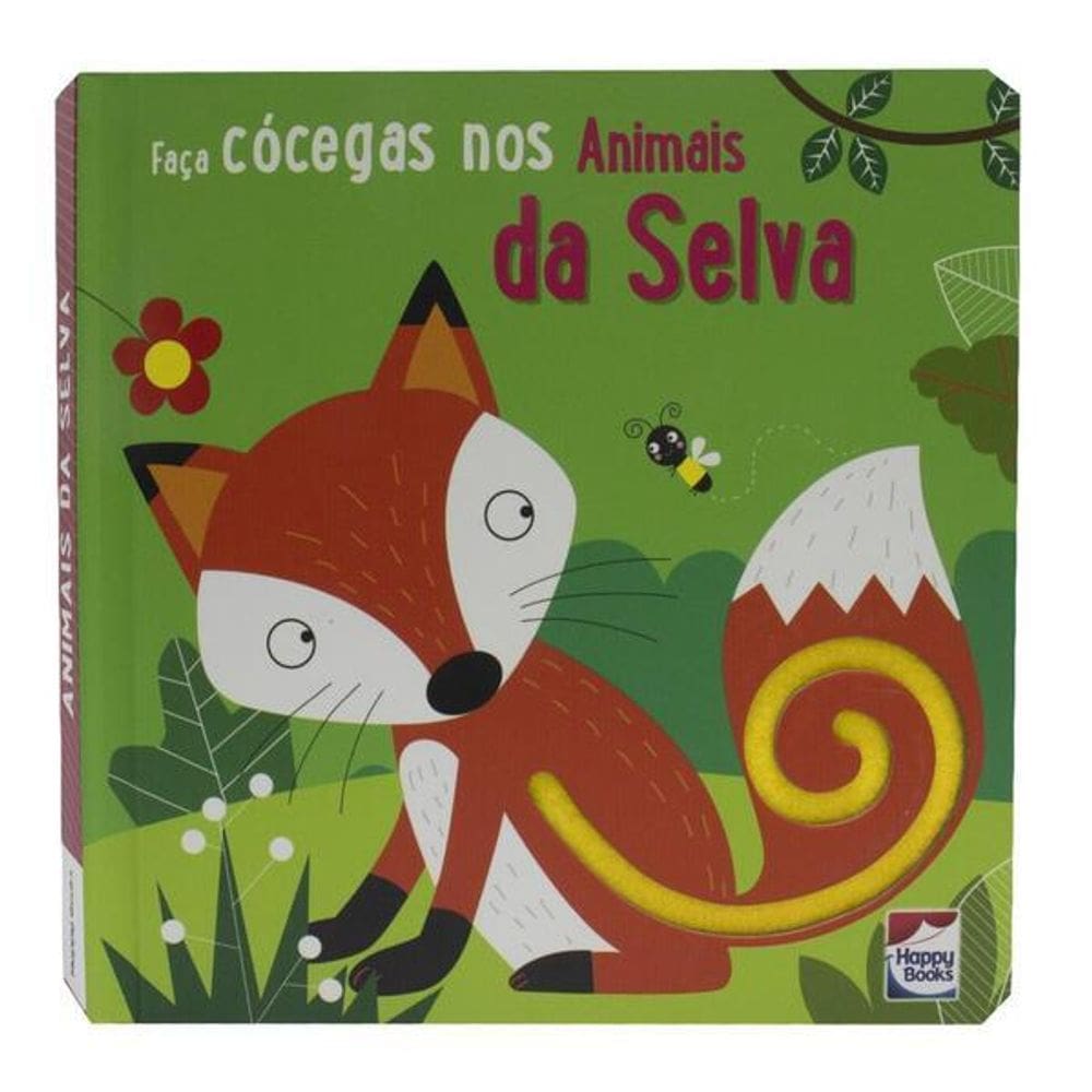 Descobrindo Texturas: Faça Cócegas Nos Animais da Selva