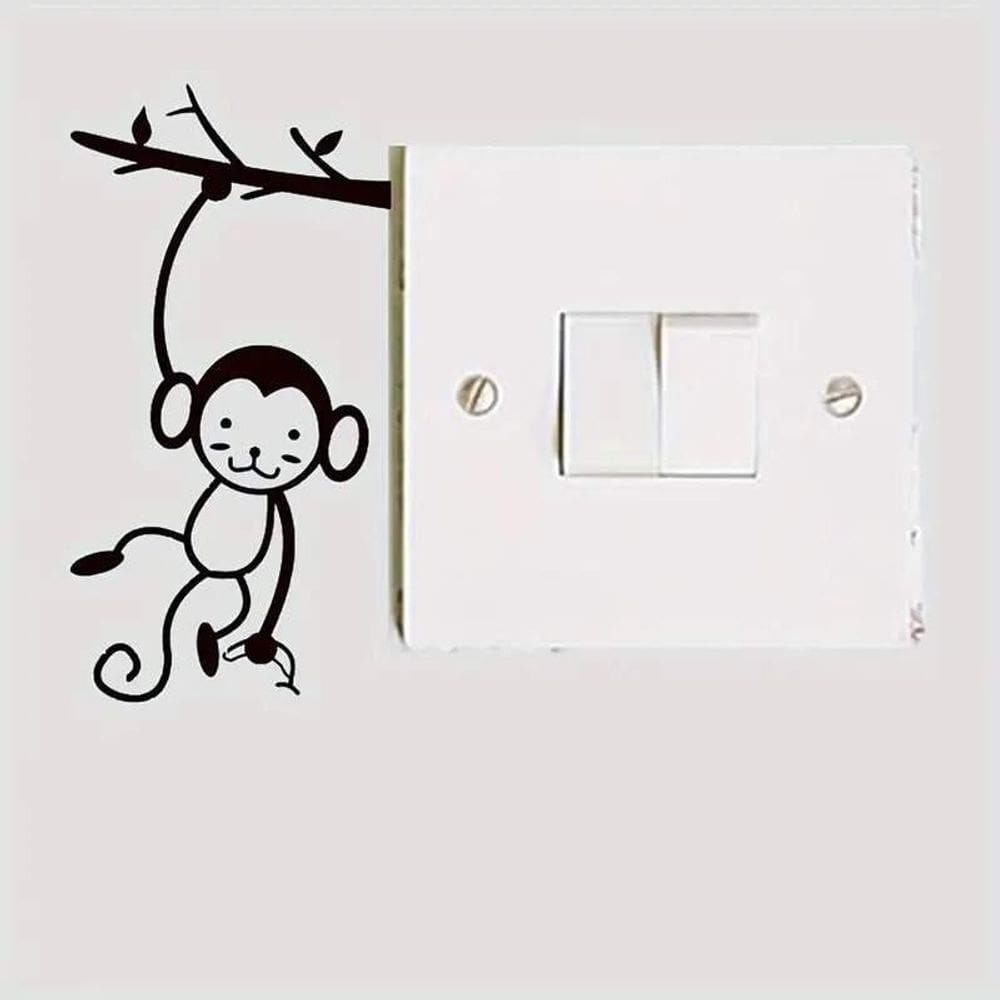 Adesivo De Interruptor Macaquinho