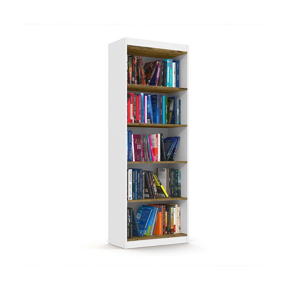 Estante para Livros Encanto Branco Nature Patrimar