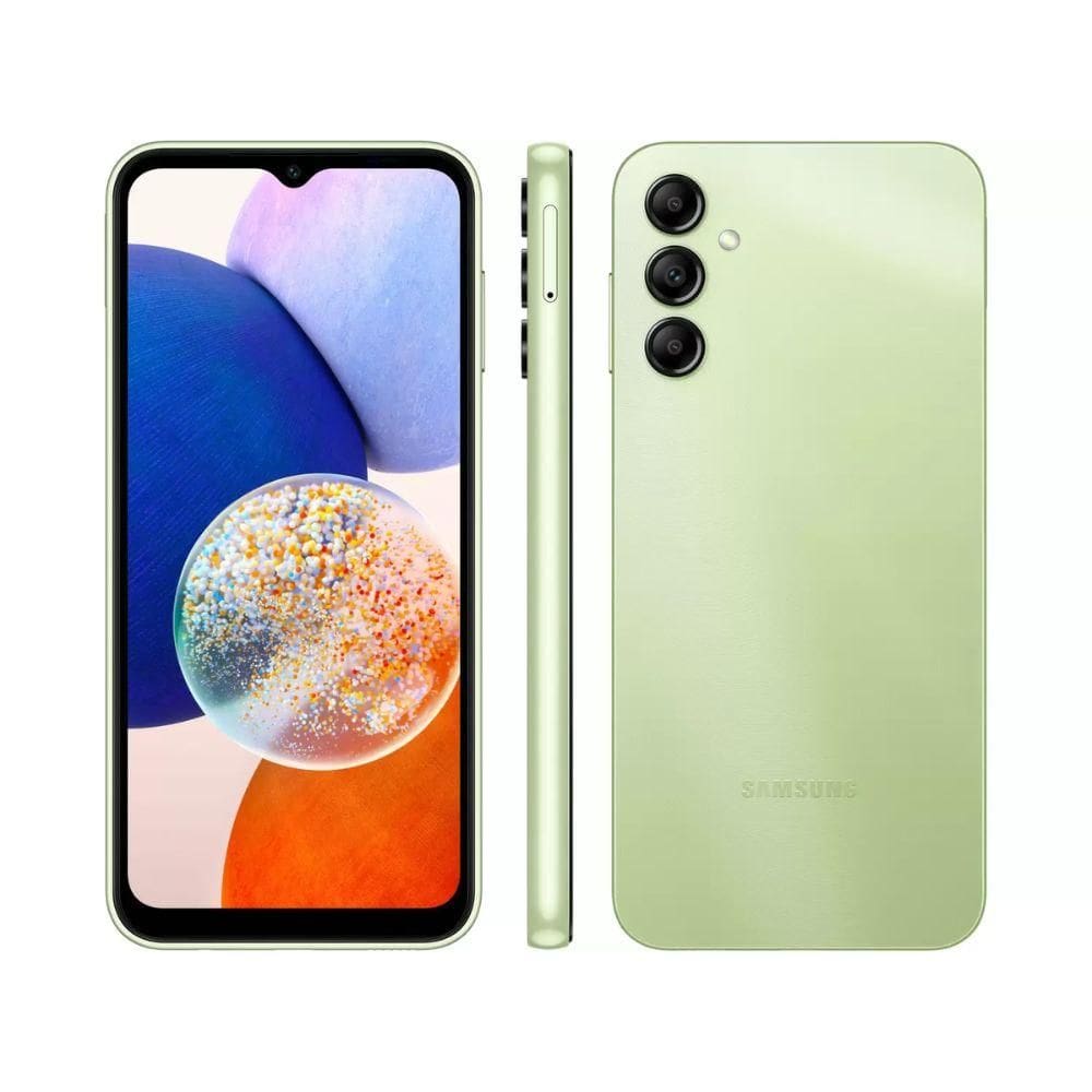 Usado: Samsung Galaxy A14 5G 128GB Verde Lima Bom - Trocafone
